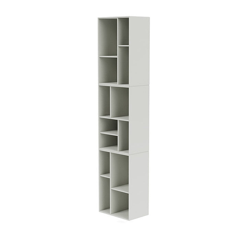 [product_category]-Montana Loom High Bookcase With Suspension Rail, Nordic White-Montana Furniture-5714322263436-0000LOOM-09-04-MON-1