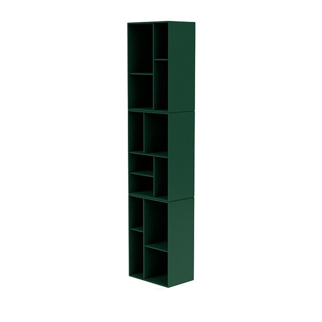 [product_category]-Montana Loom High Bookcase With Suspension Rail, Pine Green-Montana Furniture-5714322263559-0000LOOM-136-04-MON-1