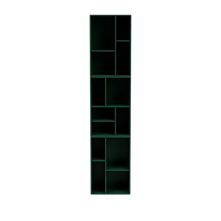 [product_category]-Montana Loom High Bookcase With Suspension Rail, Pine Green-Montana Furniture-5714322263559-0000LOOM-136-04-MON-2