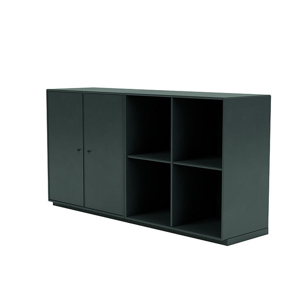 [product_category]-Montana Pair Classic Sideboard With 3 Cm Plinth, Black Jade-Montana Furniture-5714322267281-0000PAIR-163-06-MON-1