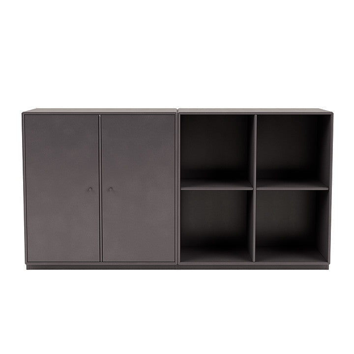 [product_category]-Montana Pair Classic Sideboard With 3 Cm Plinth, Coffee Brown-Montana Furniture-5714322267526-0000PAIR-35-06-MON-2