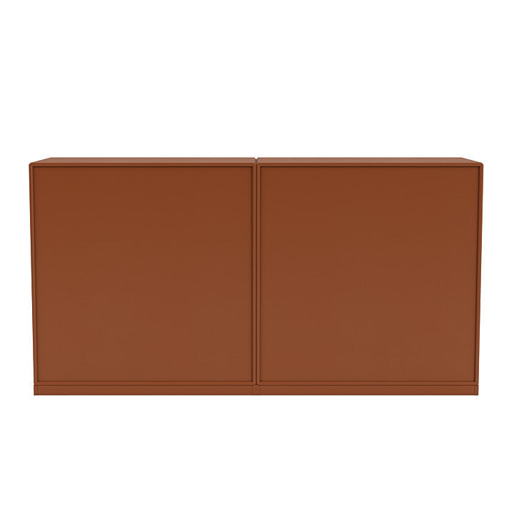 [product_category]-Montana Pair Classic Sideboard With 3 Cm Plinth, Hazelnut Brown-Montana Furniture-5714322266000-0000PAIR-146-06-MON-4