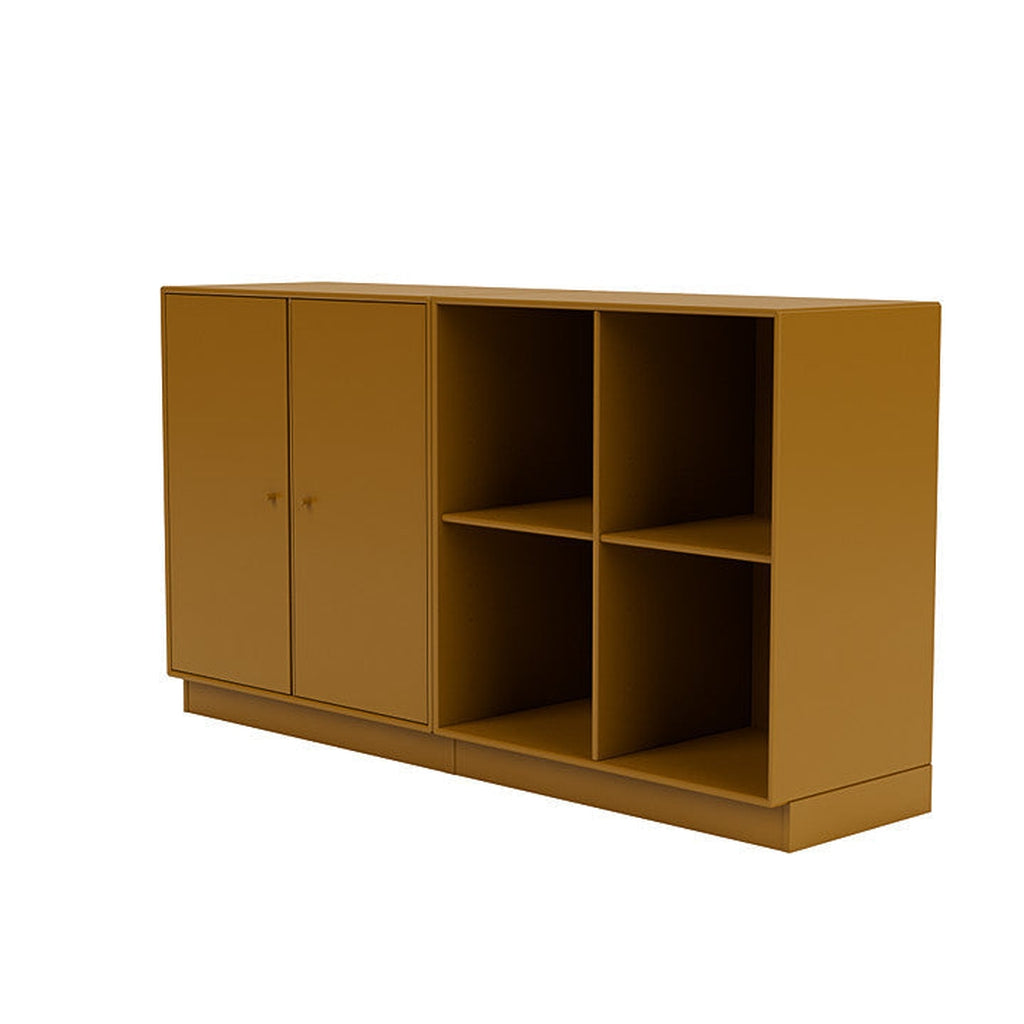 [product_category]-Montana Pair Classic Sideboard With 7 Cm Plinth, Amber Yellow-Montana Furniture-5714322265690-0000PAIR-142-07-MON-1