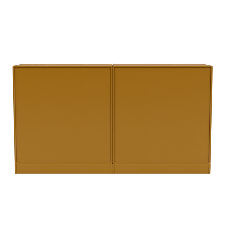 [product_category]-Montana Pair Classic Sideboard With 7 Cm Plinth, Amber Yellow-Montana Furniture-5714322265690-0000PAIR-142-07-MON-4