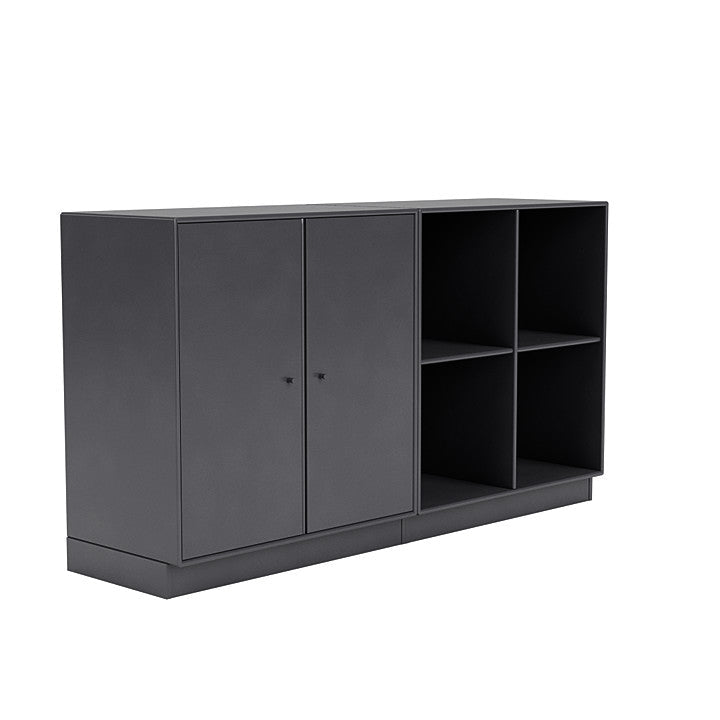 [product_category]-Montana Pair Classic Sideboard With 7 Cm Plinth, Carbon Black-Montana Furniture-5714322267618-0000PAIR-36-07-MON-3