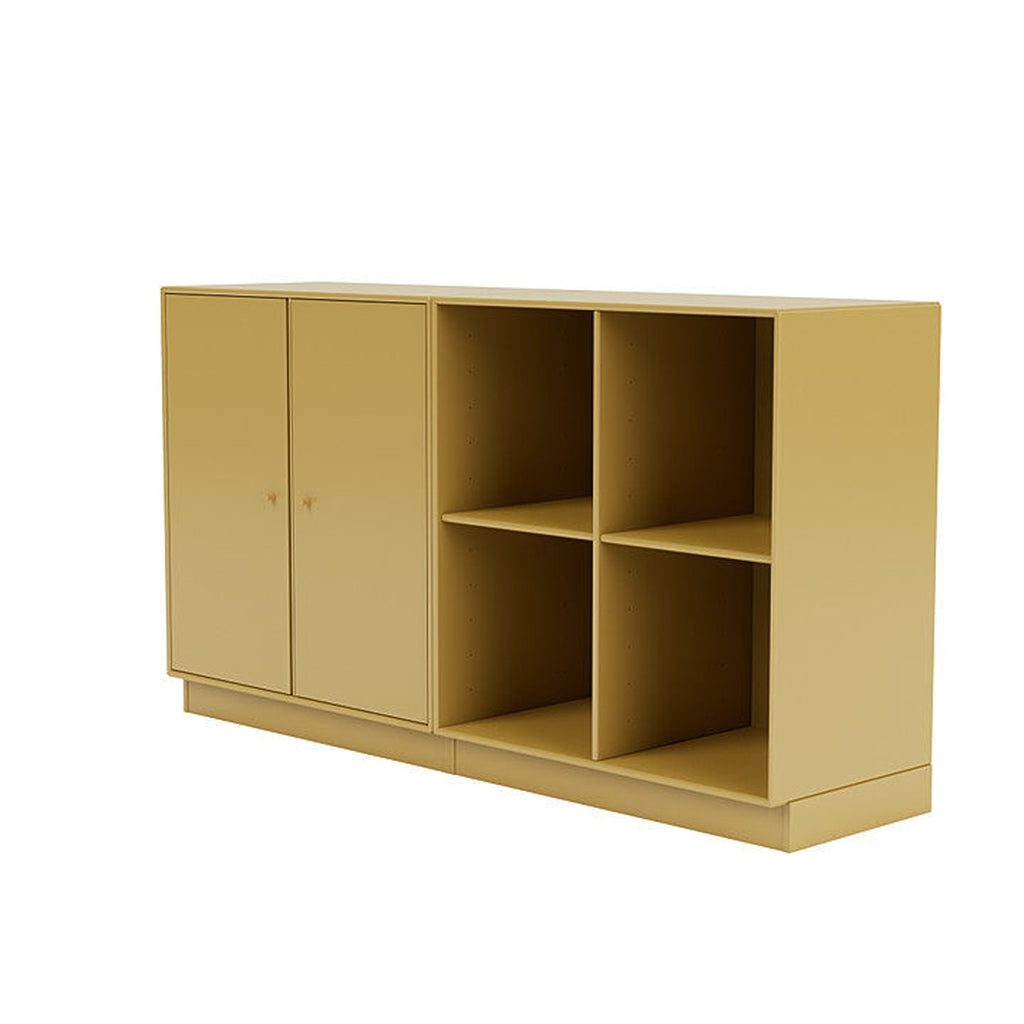 [product_category]-Montana Pair Classic Sideboard With 7 Cm Plinth, Cumin Yellow-Montana Furniture-5714322266819-0000PAIR-157-07-MON-1