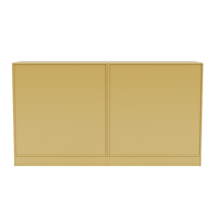 [product_category]-Montana Pair Classic Sideboard With 7 Cm Plinth, Cumin Yellow-Montana Furniture-5714322266819-0000PAIR-157-07-MON-4