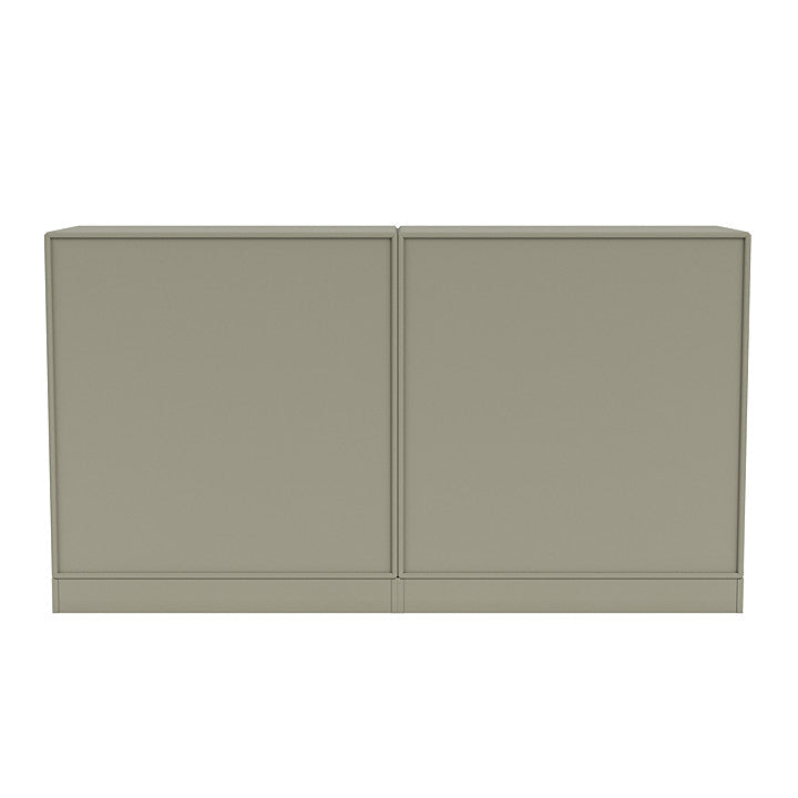 [product_category]-Montana Pair Classic Sideboard With 7 Cm Plinth, Fennel Green-Montana Furniture-5714322265850-0000PAIR-144-07-MON-4