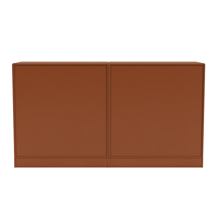 [product_category]-Montana Pair Classic Sideboard With 7 Cm Plinth, Hazelnut Brown-Montana Furniture-5714322266017-0000PAIR-146-07-MON-4