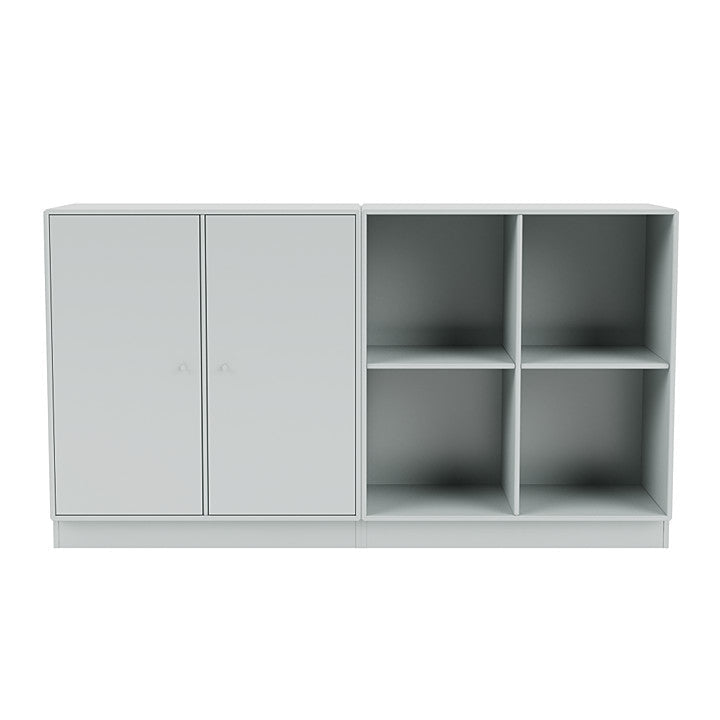 [product_category]-Montana Pair Classic Sideboard With 7 Cm Plinth, Oyster Grey-Montana Furniture-5714322266734-0000PAIR-156-07-MON-2