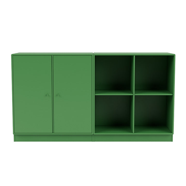 [product_category]-Montana Pair Classic Sideboard With 7 Cm Plinth, Parsley Green-Montana Furniture-5714322266499-0000PAIR-152-07-MON-2
