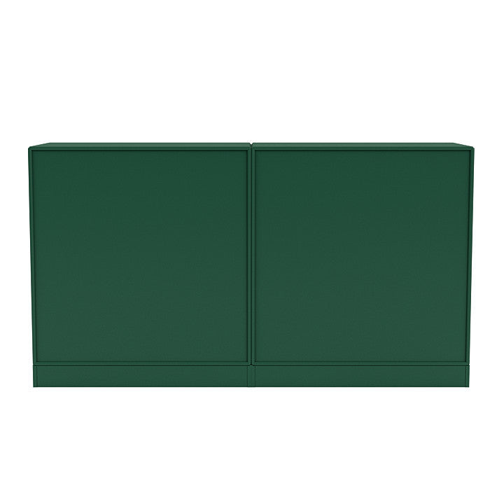 [product_category]-Montana Pair Classic Sideboard With 7 Cm Plinth, Pine Green-Montana Furniture-5714322265218-0000PAIR-136-07-MON-4