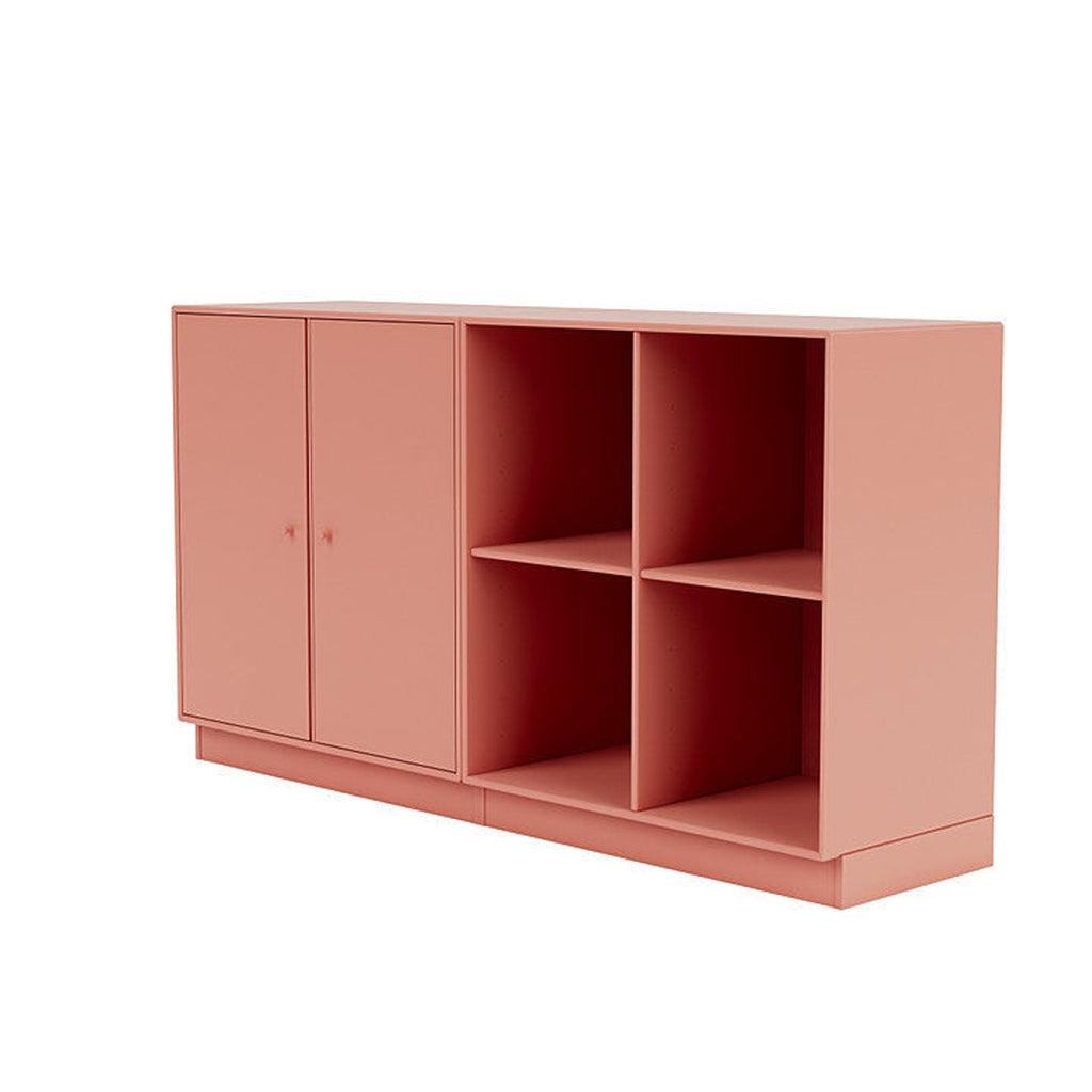 [product_category]-Montana Pair Classic Sideboard With 7 Cm Plinth, Rhubarb Red-Montana Furniture-5714322266413-0000PAIR-151-07-MON-1