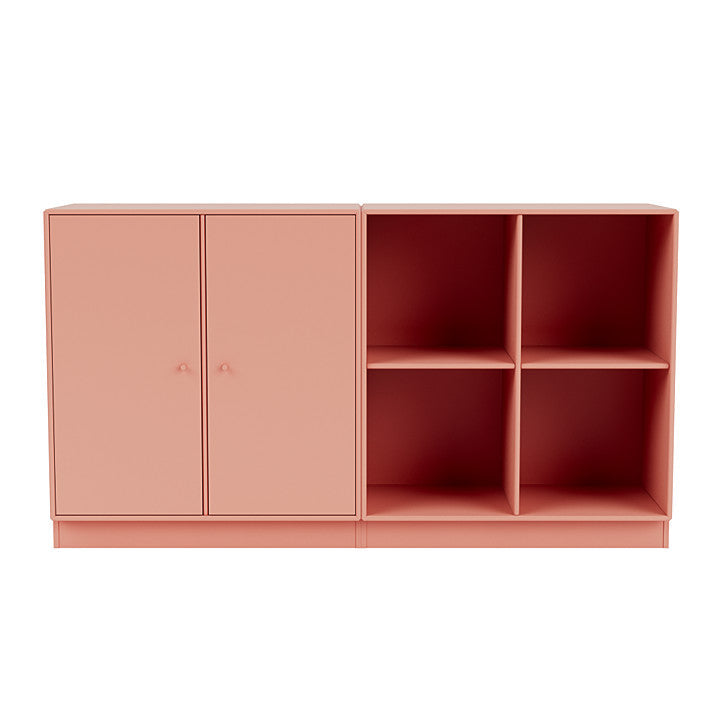 [product_category]-Montana Pair Classic Sideboard With 7 Cm Plinth, Rhubarb Red-Montana Furniture-5714322266413-0000PAIR-151-07-MON-2