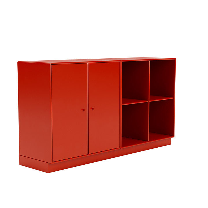 [product_category]-Montana Pair Classic Sideboard With 7 Cm Plinth, Rosehip Red-Montana Furniture-5714322265935-0000PAIR-145-07-MON-3