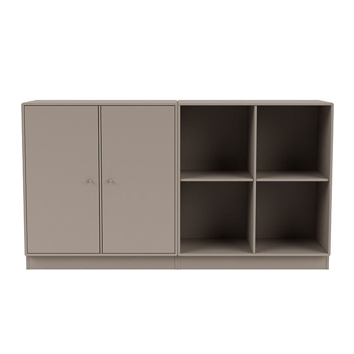 [product_category]-Montana Pair Classic Sideboard With 7 Cm Plinth, Truffle Grey-Montana Furniture-5714322265614-0000PAIR-141-07-MON-2