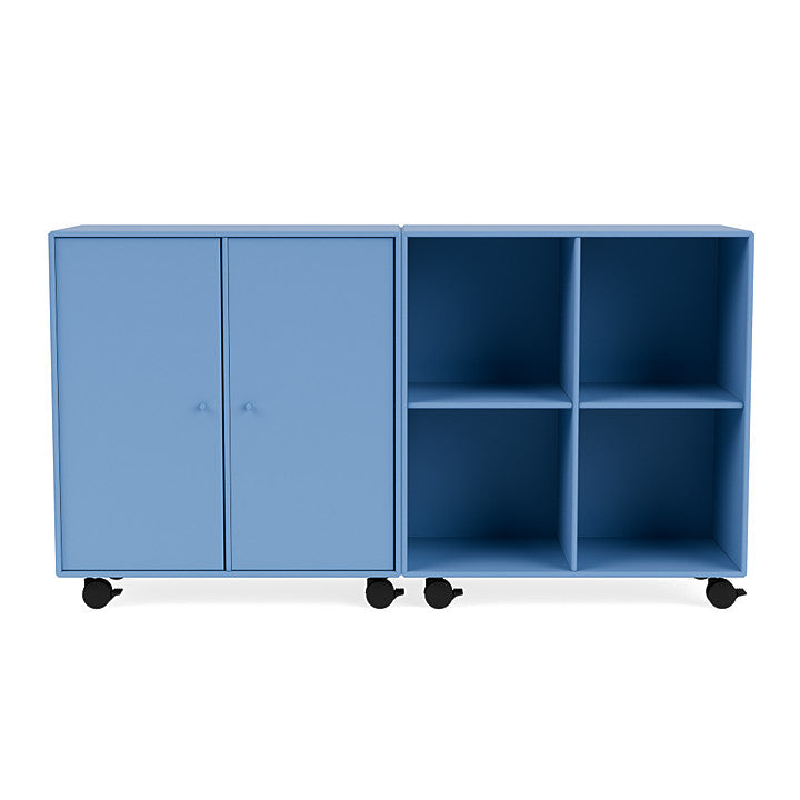 [product_category]-Montana Pair Classic Sideboard With Castors, Azure Blue-Montana Furniture-5714322266550-0000PAIR-154-05-MON-2