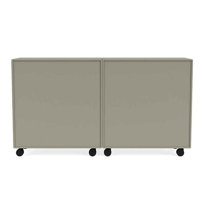 [product_category]-Montana Pair Classic Sideboard With Castors, Fennel Green-Montana Furniture-5714322265836-0000PAIR-144-05-MON-4
