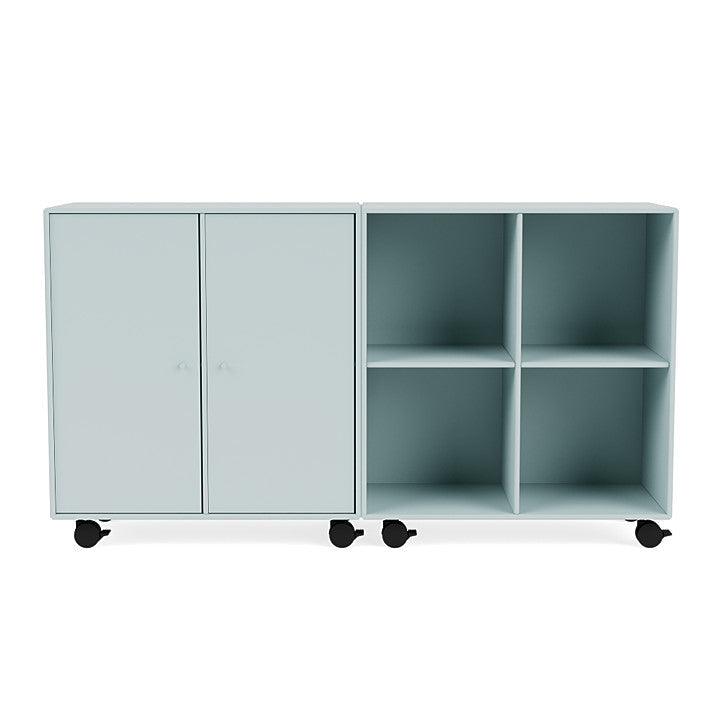 [product_category]-Montana Pair Classic Sideboard With Castors, Flint-Montana Furniture-5714322266154-0000PAIR-148-05-MON-2