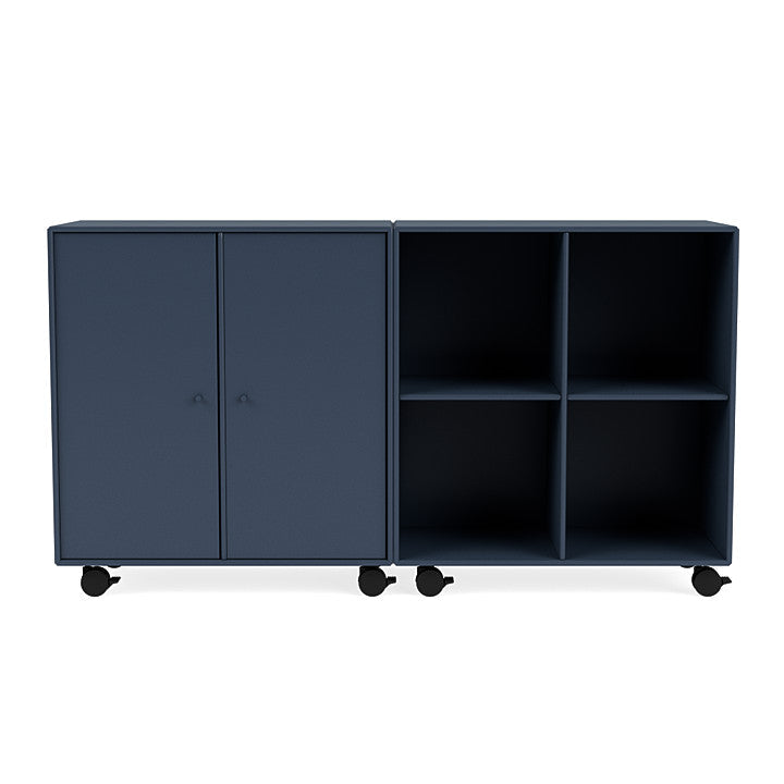 [product_category]-Montana Pair Classic Sideboard With Castors, Juniper Blue-Montana Furniture-5714322265355-0000PAIR-138-05-MON-2