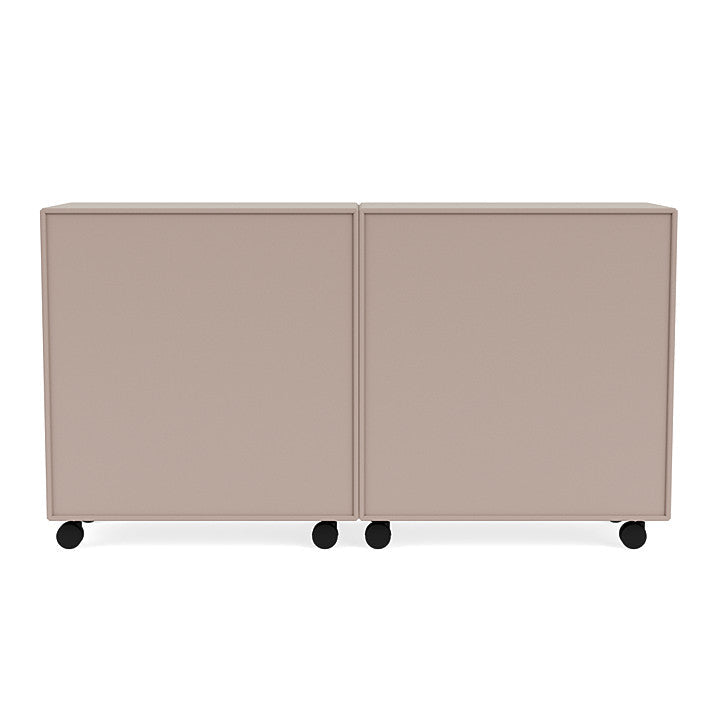 [product_category]-Montana Pair Classic Sideboard With Castors, Mushroom Brown-Montana Furniture-5714322265270-0000PAIR-137-05-MON-4