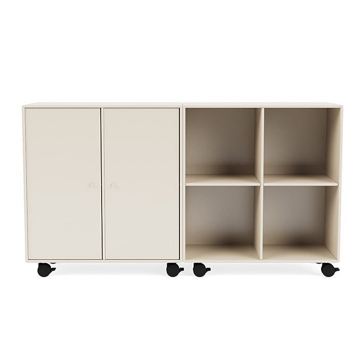 [product_category]-Montana Pair Classic Sideboard With Castors, Oat-Montana Furniture-5714322266871-0000PAIR-158-05-MON-2