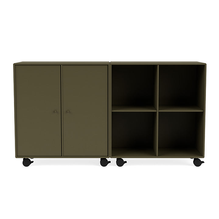 [product_category]-Montana Pair Classic Sideboard With Castors, Oregano Green-Montana Furniture-5714322265430-0000PAIR-139-05-MON-2