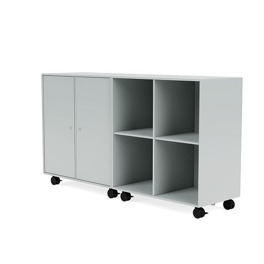 [product_category]-Montana Pair Classic Sideboard With Castors, Oyster Grey-Montana Furniture-5714322266710-0000PAIR-156-05-MON-1