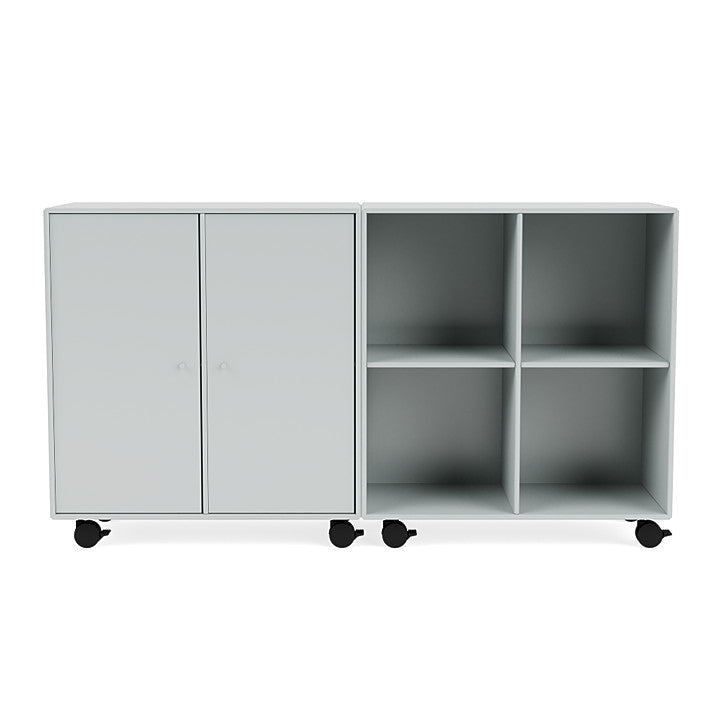 [product_category]-Montana Pair Classic Sideboard With Castors, Oyster Grey-Montana Furniture-5714322266710-0000PAIR-156-05-MON-2