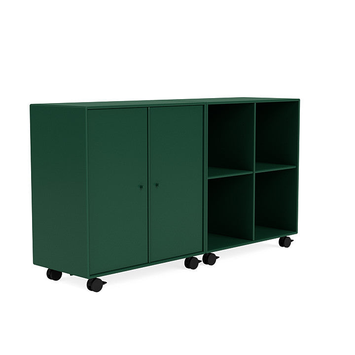 [product_category]-Montana Pair Classic Sideboard With Castors, Pine Green-Montana Furniture-5714322265195-0000PAIR-136-05-MON-3