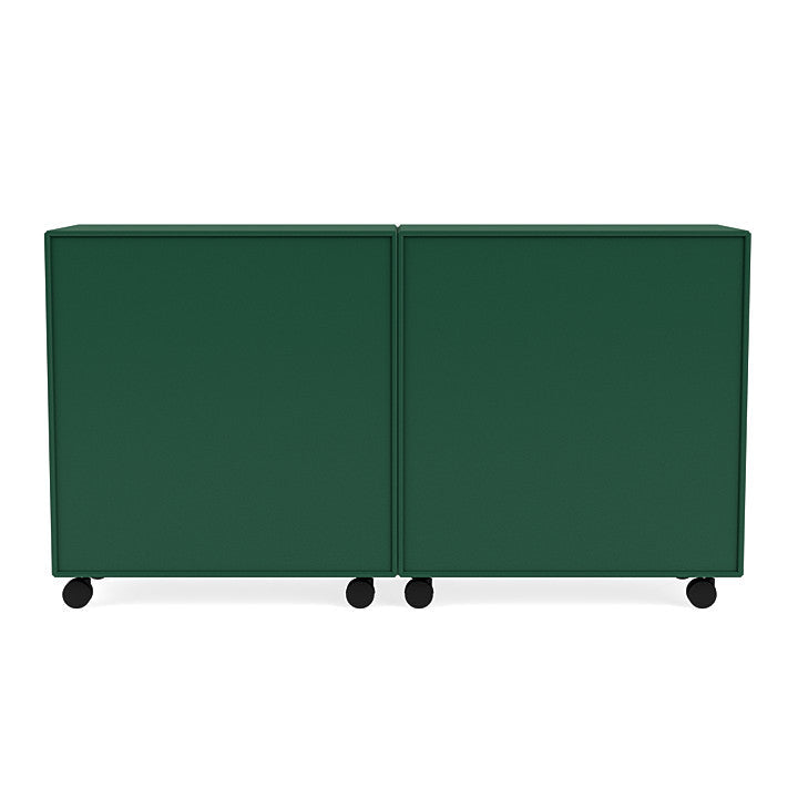 [product_category]-Montana Pair Classic Sideboard With Castors, Pine Green-Montana Furniture-5714322265195-0000PAIR-136-05-MON-4
