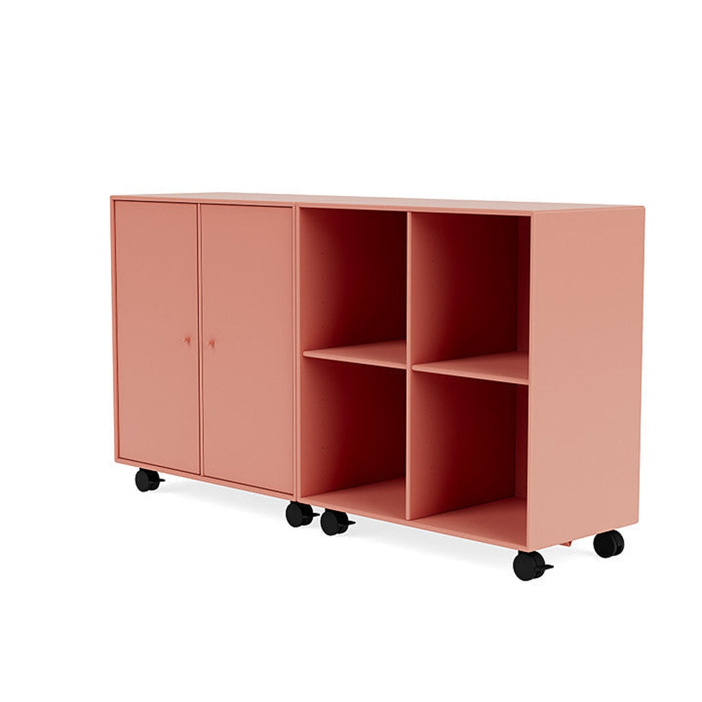 [product_category]-Montana Pair Classic Sideboard With Castors, Rhubarb Red-Montana Furniture-5714322266390-0000PAIR-151-05-MON-1
