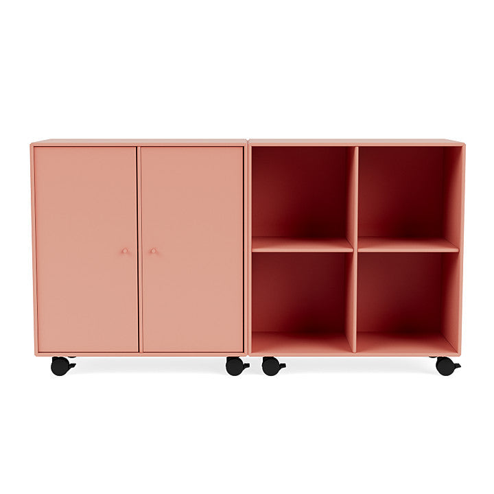 [product_category]-Montana Pair Classic Sideboard With Castors, Rhubarb Red-Montana Furniture-5714322266390-0000PAIR-151-05-MON-2