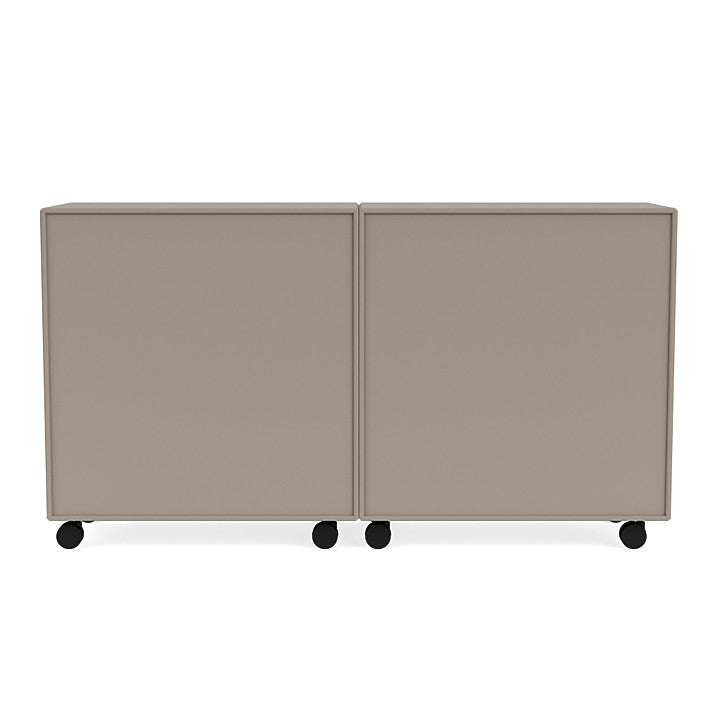 [product_category]-Montana Pair Classic Sideboard With Castors, Truffle Grey-Montana Furniture-5714322265591-0000PAIR-141-05-MON-4