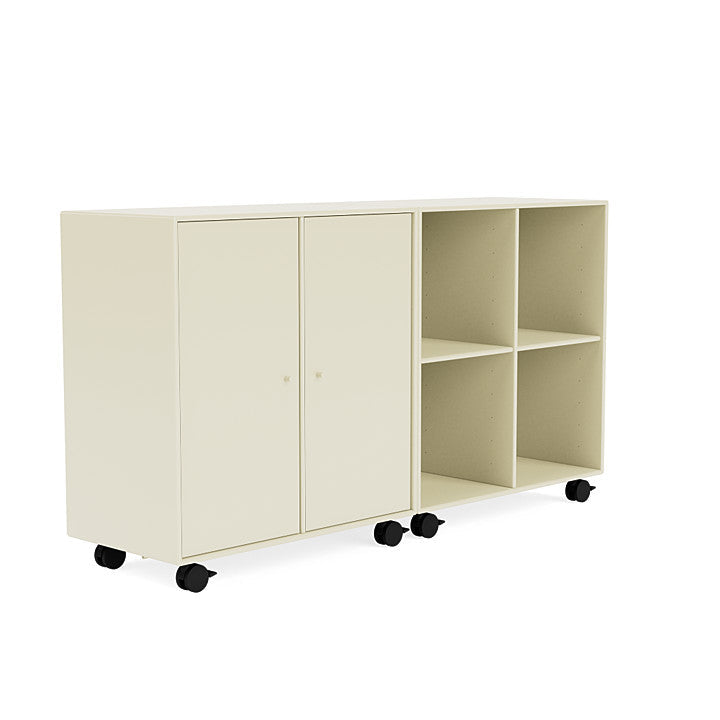 [product_category]-Montana Pair Classic Sideboard With Castors, Vanilla White-Montana Furniture-5714322266314-0000PAIR-150-05-MON-3