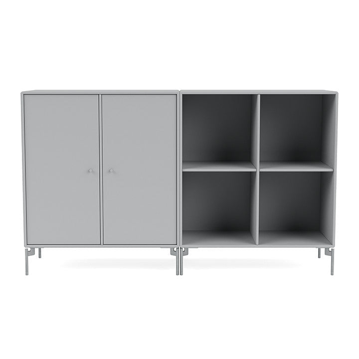 [product_category]-Montana Pair Classic Sideboard With Legs, Fjord/Matt Chrome-Montana Furniture-5714322264594-0000PAIR-02-01-MON-2