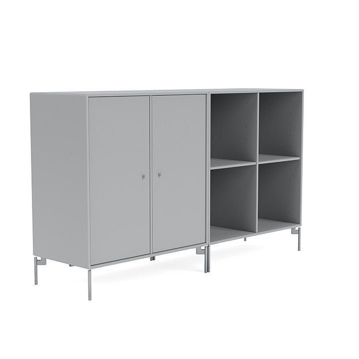 [product_category]-Montana Pair Classic Sideboard With Legs, Fjord/Matt Chrome-Montana Furniture-5714322264594-0000PAIR-02-01-MON-3