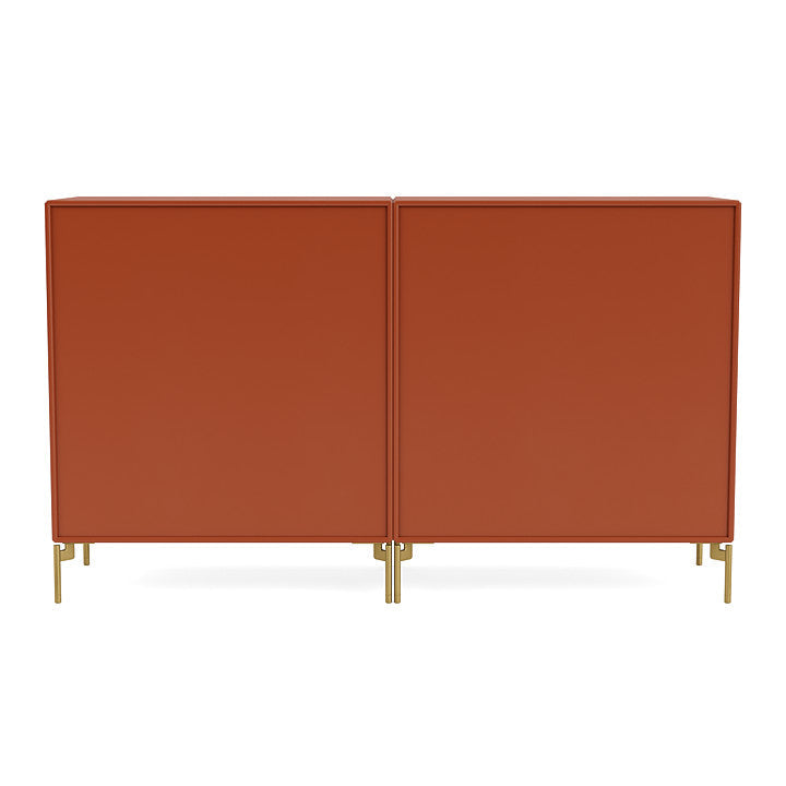 [product_category]-Montana Pair Classic Sideboard With Legs, Hokkaido/Brass-Montana Furniture-5714322267229-0000PAIR-162-09-MON-4