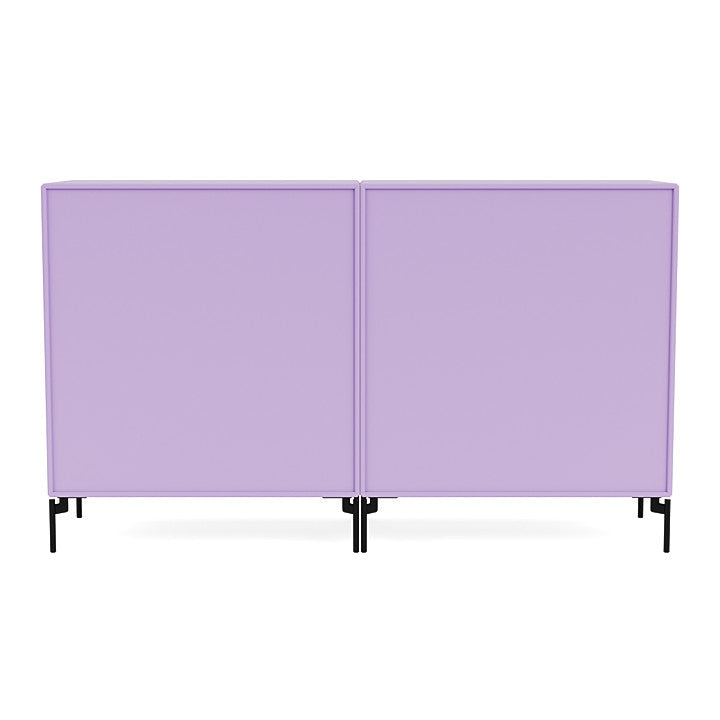[product_category]-Montana Pair Classic Sideboard With Legs, Iris/Black-Montana Furniture-5714322267335-0000PAIR-164-03-MON-4