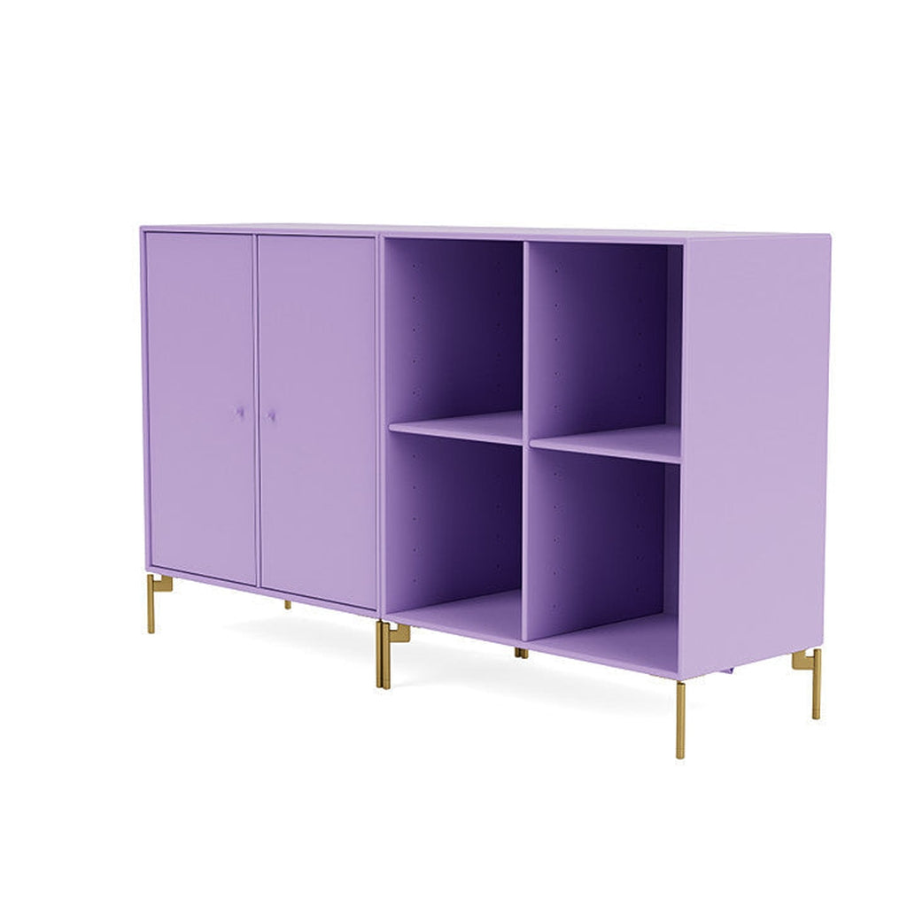 [product_category]-Montana Pair Classic Sideboard With Legs, Iris/Brass-Montana Furniture-5714322267380-0000PAIR-164-09-MON-1