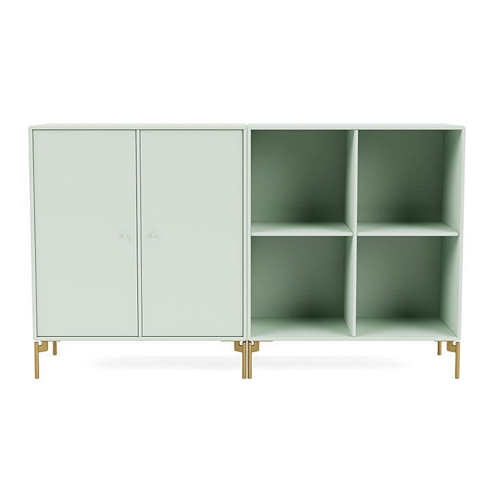 [product_category]-Montana Pair Classic Sideboard With Legs, Mist/Brass-Montana Furniture-5714322267144-0000PAIR-161-09-MON-2