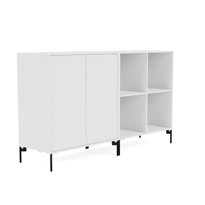 [product_category]-Montana Pair Classic Sideboard With Legs, New White/Black-Montana Furniture-5714322265010-0000PAIR-101-03-MON-3