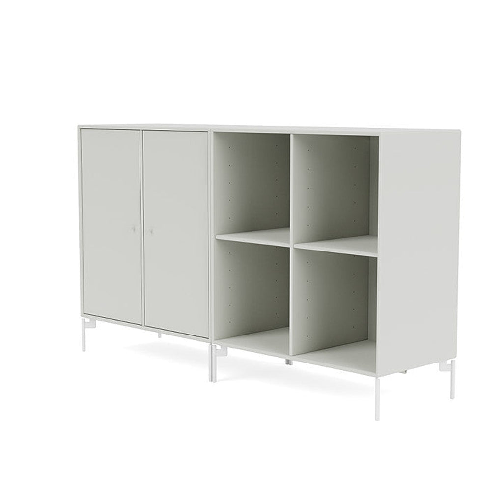 [product_category]-Montana Pair Classic Sideboard With Legs, Nordic/Snow White-Montana Furniture-5714322264846-0000PAIR-09-02-MON-1