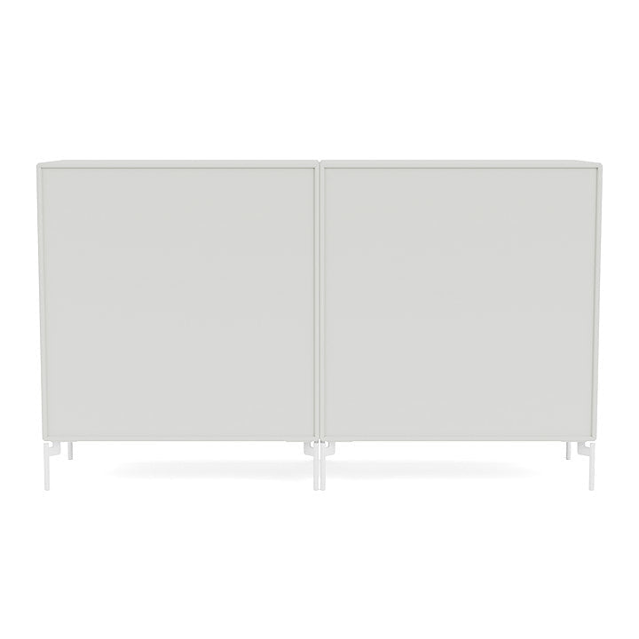 [product_category]-Montana Pair Classic Sideboard With Legs, Nordic/Snow White-Montana Furniture-5714322264846-0000PAIR-09-02-MON-4