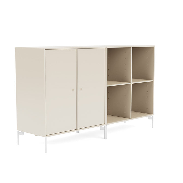 [product_category]-Montana Pair Classic Sideboard With Legs, Oat/Snow White-Montana Furniture-5714322266840-0000PAIR-158-02-MON-3