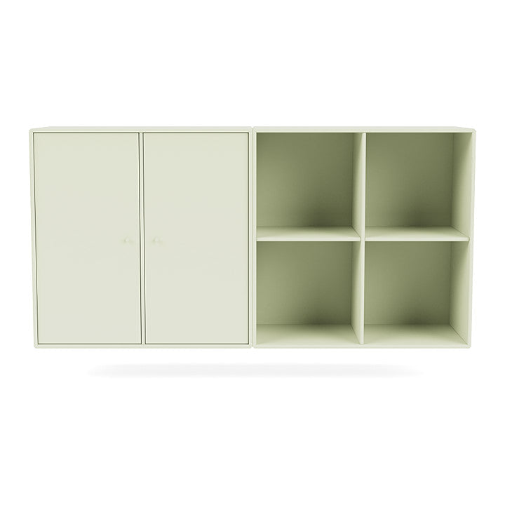 [product_category]-Montana Pair Classic Sideboard With Suspension Rail, Pomelo Green-Montana Furniture-5714322265508-0000PAIR-140-04-MON-2