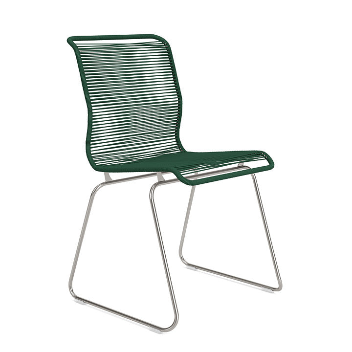[product_category]-Montana Panton One Dining Chair, Holmes Green/Stainless Steel-Montana Furniture-5714322004930-00VPTI-604-99-MON-3