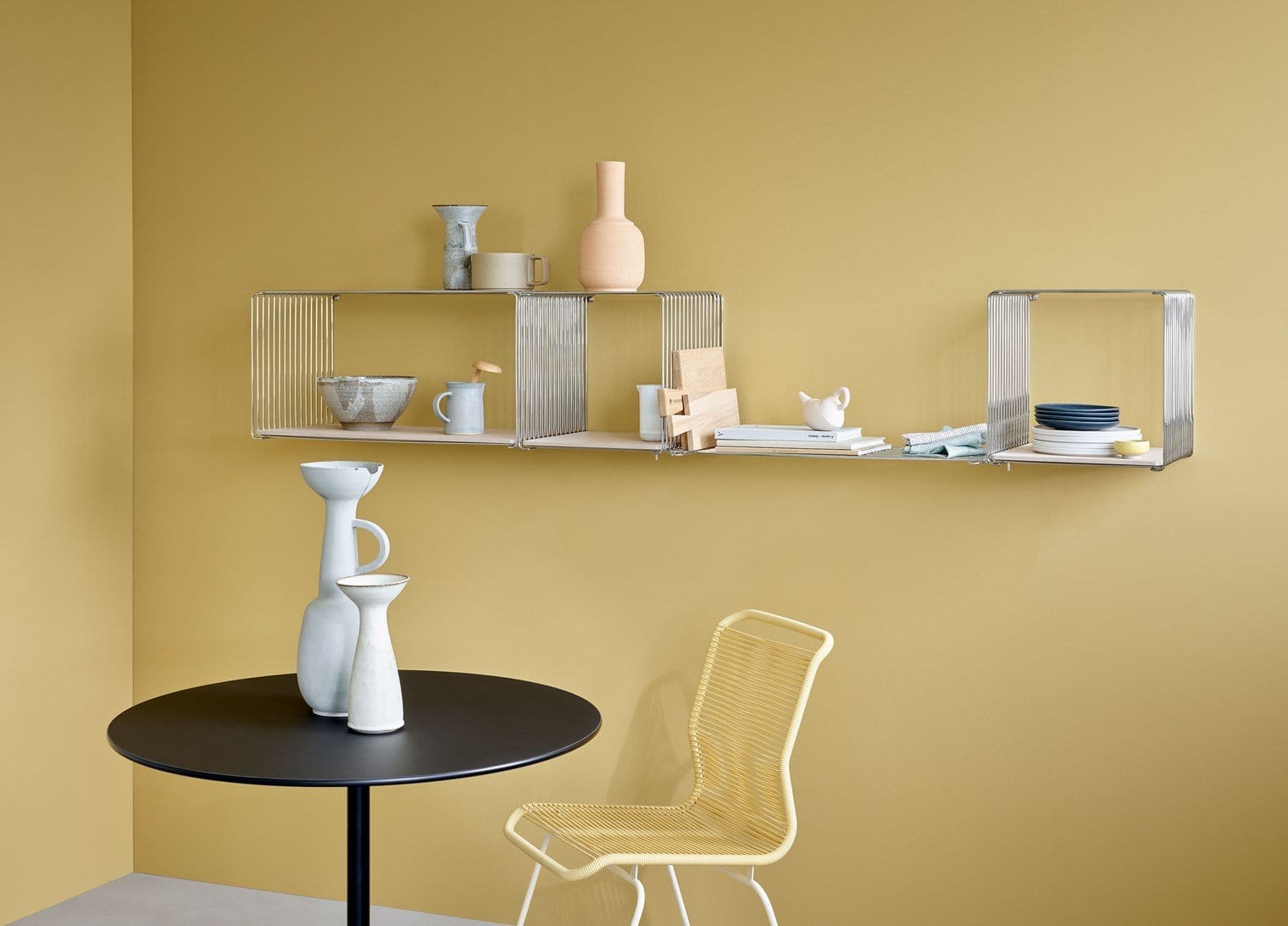 [product_category]-Montana Panton Wire Inlay Shelf 34,8x33 Cm, Pine Green-Montana Furniture-5714322957328-0VPW6X-136-L-MON-7