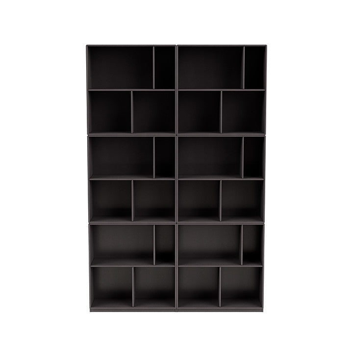 [product_category]-Montana Read Spacious Bookshelf With 3 Cm Plinth, Coffee Brown-Montana Furniture-5714322268899-0000READ-35-06-MON-2