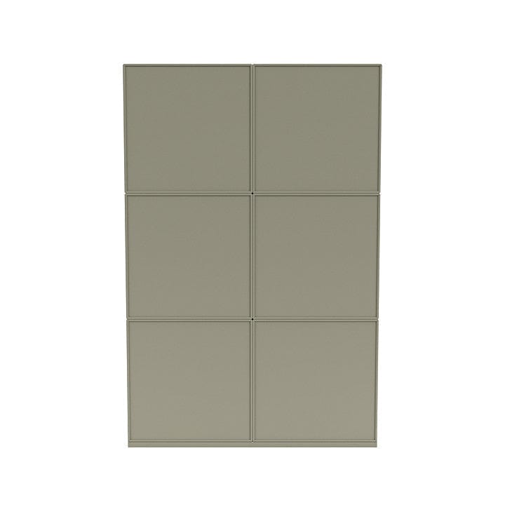 [product_category]-Montana Read Spacious Bookshelf With 3 Cm Plinth, Fennel Green-Montana Furniture-5714322268264-0000READ-144-06-MON-4